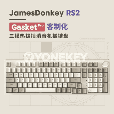 Jianlu RS2 simsiz Bluetooth klawiatura.