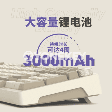 Jianlu RS2 simsiz Bluetooth klawiatura.