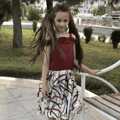 Gyzjagazlar üçin köýnek.