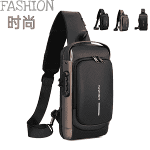 Oglanlar üçin täze dizainda eginden we boýundan asylýan sumka.