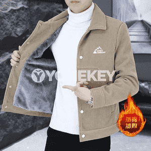 Erkekler üçin niýetlenen koreý stilinde, owadan we moda penjek.