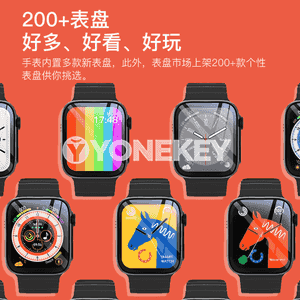 Apple watch8 oglanlar we gyzlar üçin Bluetooth goşar sagat.